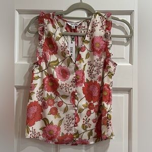 Steve Madden Loretta Top Vintage Rose Size Small NEW With Tags!